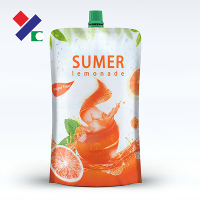 Gravure Printed Aluminium Foil Pouch Packaging Stand Up Drink Pouches 4oz 8oz