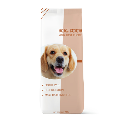 SGS Stand Up Zipper Pouch Custom Printed Doypack Pet Food Bag