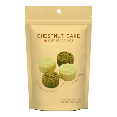 Cookies Packaging Stand Up Mylar Bags With Zipper Tear Notch Food Grade