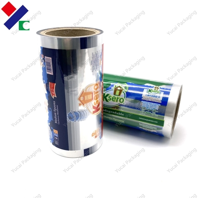 BOPP Pearl Printed Food Packaging Film Flexible Clear Plastic Protective