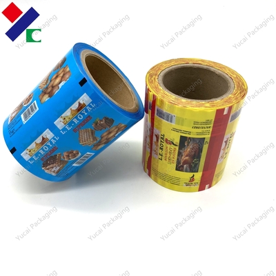 BOPP Pearl Printed Food Packaging Film Flexible Clear Plastic Protective