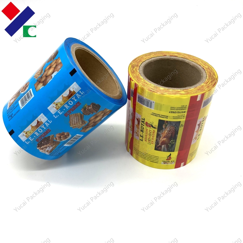 BOPP Pearl Printed Food Packaging Film Flexible Clear Plastic Protective